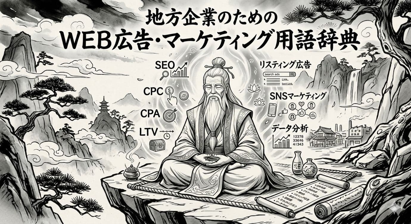 地方企業の経営者のための WEB広告・マーケティング用語辞典
