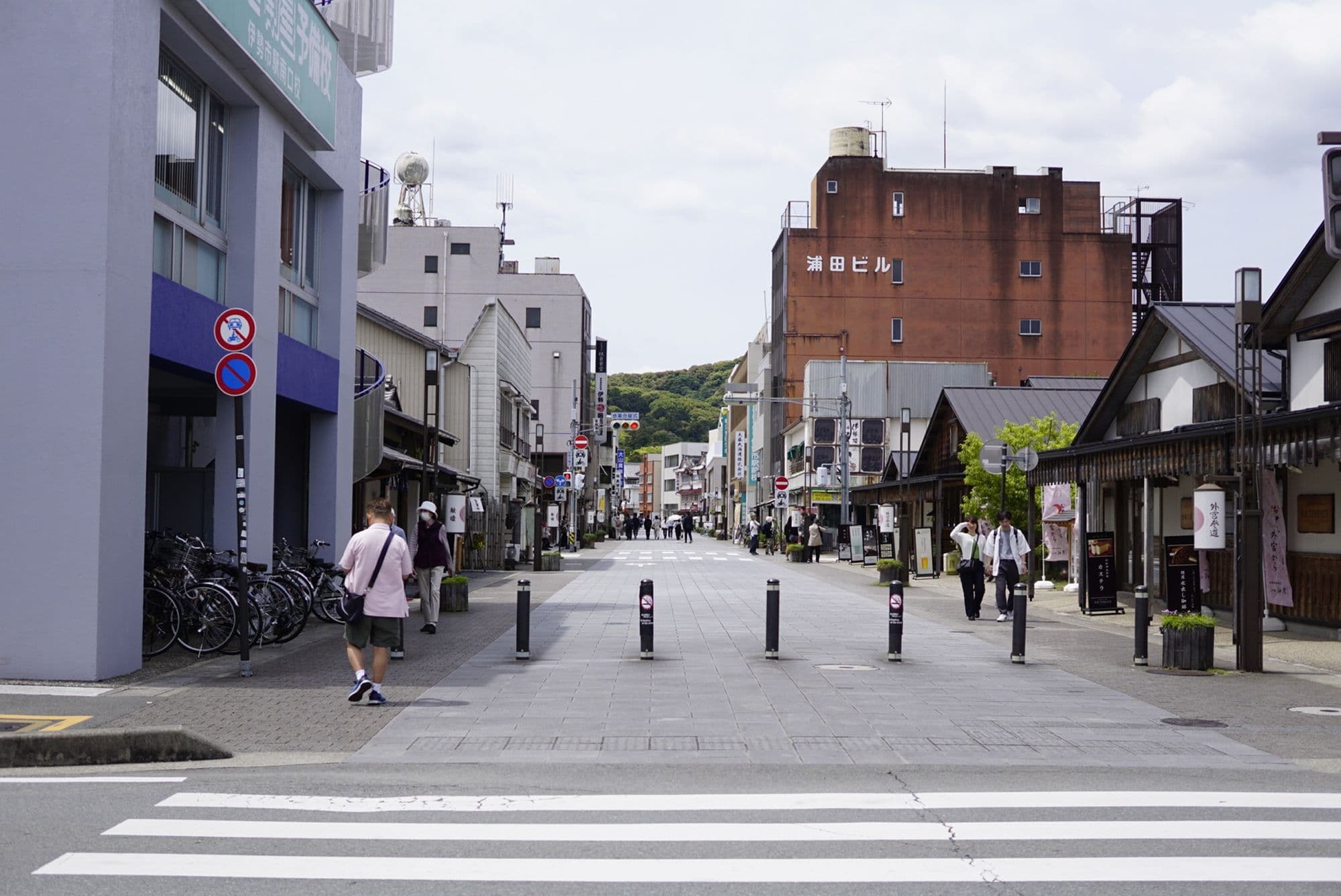 地方商店街の風景