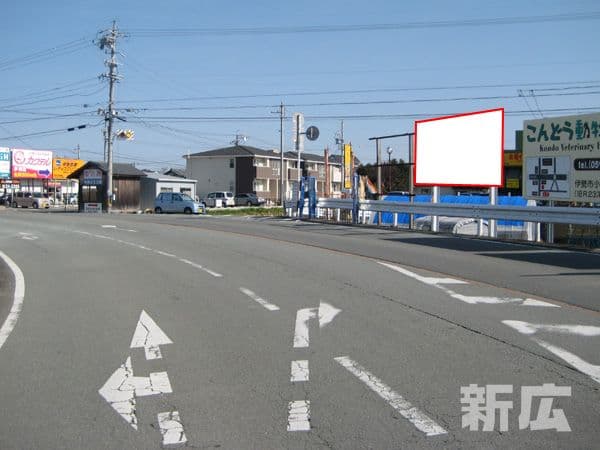 伊勢市上地町 伊勢多気線
